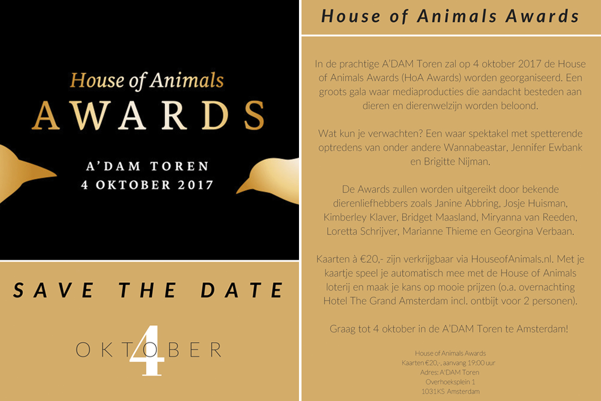 House of animals awards