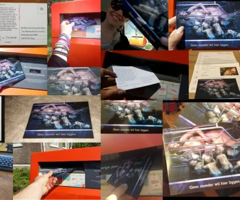 Collage moederdag actie